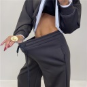 coordinato in tessuto elasticizzato punto milano